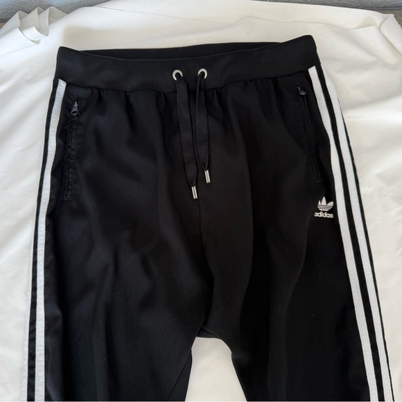 ADIDAS WOMEN DROP CROTCH JOGGER/TRACK PANTS (BLACK) Size Medium - Picture 6 of 13
